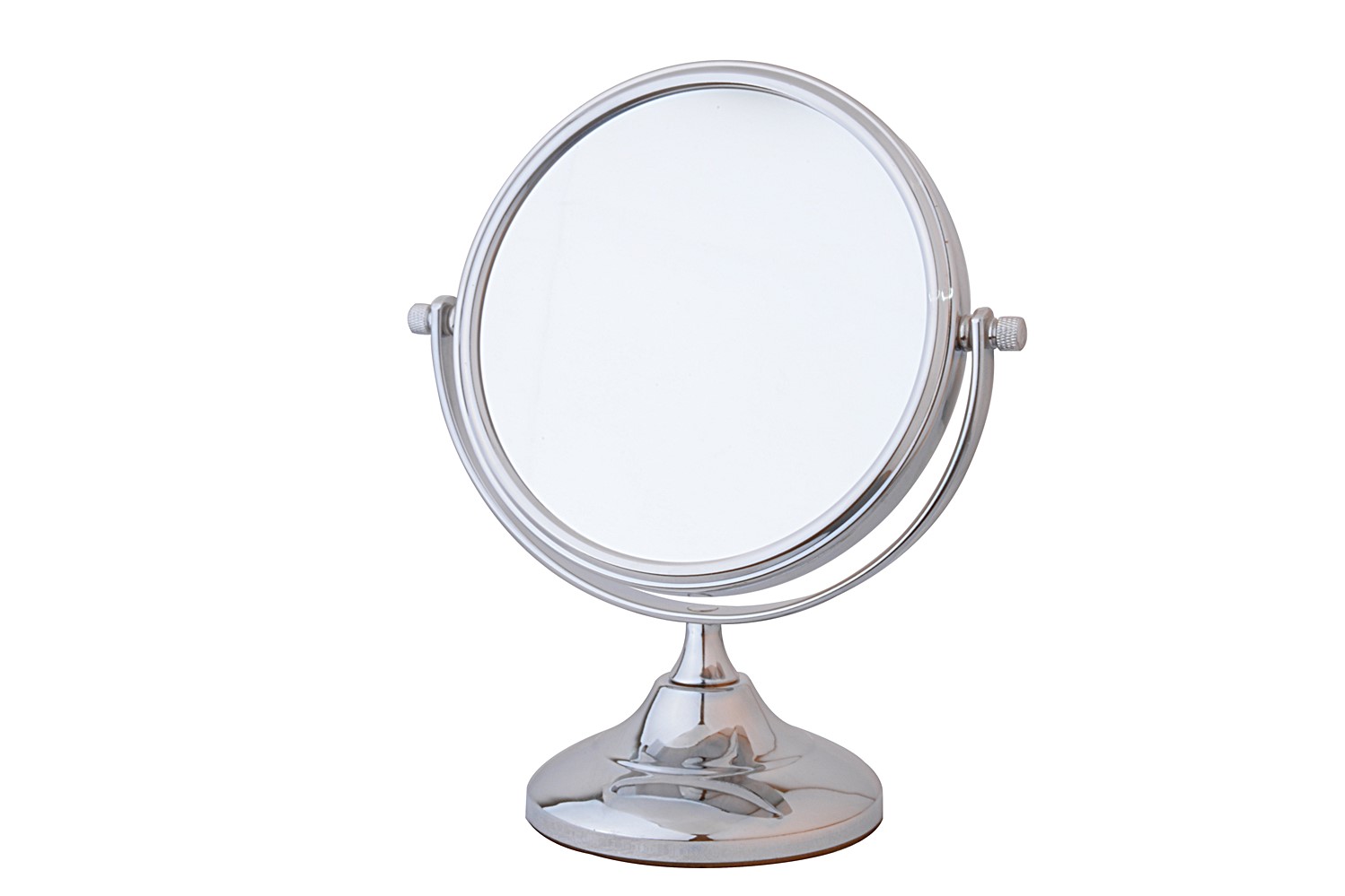 Miroir grossissant pivot x3 chrome Ø14cm